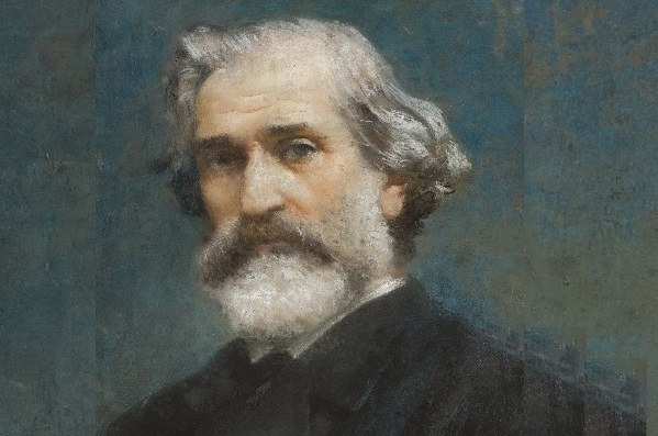 F.P. Michetti, Ritratto di Giuseppe Verdi, 1887