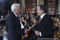 On October 3, “Concert for Dante” conducted by Riccardo Muti at Quirinale