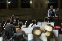 Riccardo Muti conducts the Cherubini Orchestra at the 70th Ljubljana Festival