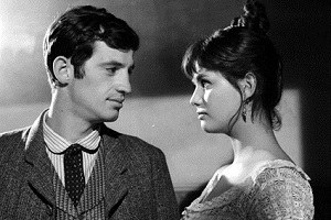 " La viaccia" di Mauro Bolognini (1961), Jean-Paul Belmondo e Claudia Cardinale [ph. Huguette Ronald]