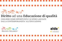 “Diritto ad una Educazione di qualità” con Reggio Children